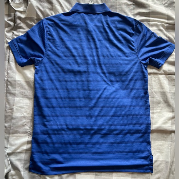 Lands End Outfitters Men’s Short Sleeve Polo Medium Blue - Picture 3 of 7